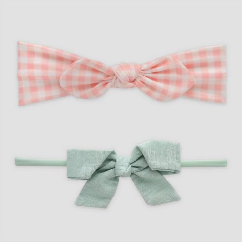 Carter's Just One You®️ Baby 2pk Bow Headwrap - 0-12m