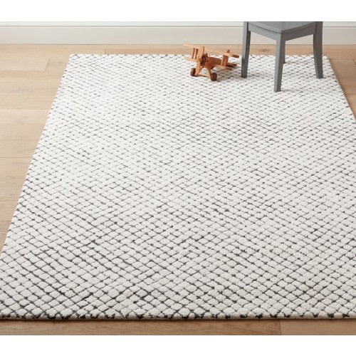 Performance Textured Trellis Rug | Pottery Barn Kids