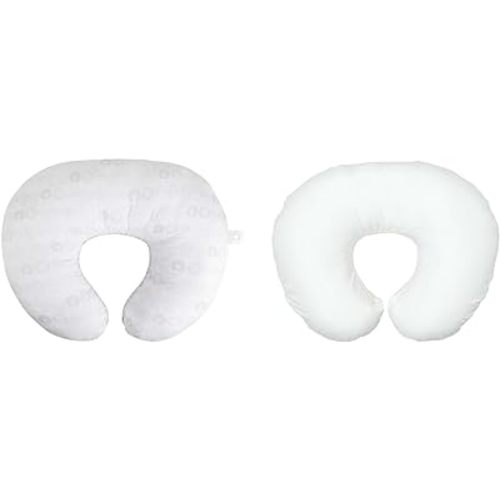 Boppy Nursing Pillow Bare Naked Original Support & Original Nursing Pillow Liner, Bright White, Machine Washable and Wipeable, Extends Time Between Washes, Liner Only