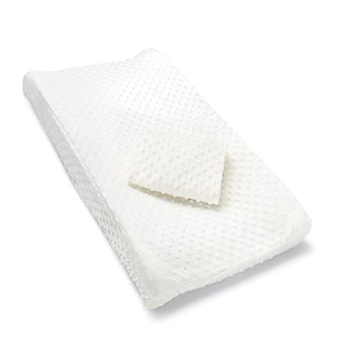 Munchkin® Diaper Changing Pad Covers, 2 Pack, White – Fits Standard Contoured Changing Pads
