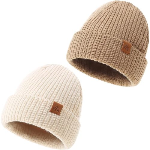 LMLALML Beanie for Toddler Boys Elegant Baby Beanie Knit Winter Hat for Kids