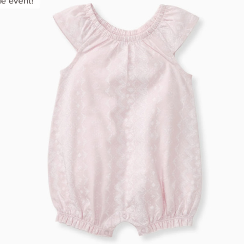 Brave Bandana Organic Baby Girl Bubble Romper – Burt's Bees Baby