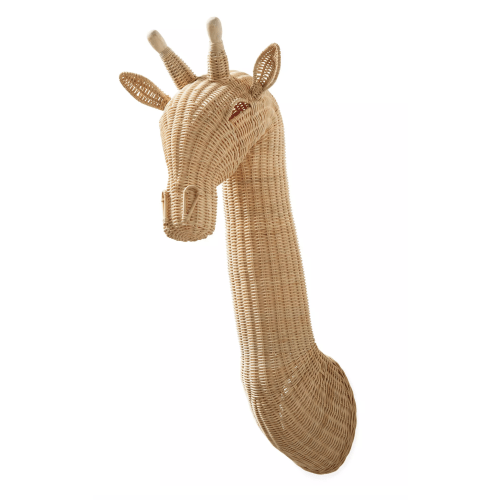 Wicker Animal Head | Serena and Lily