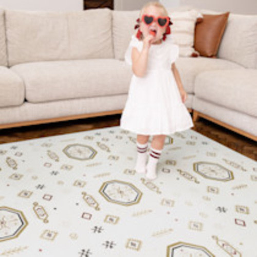Toddlekind Haven Foam Play Mat | Amira Collection - Golden Clay, 4X6