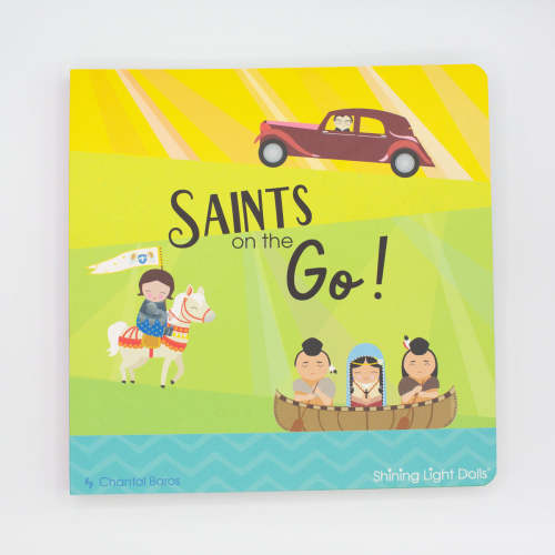Saints on the Go! Board Book – Shining Light Dolls