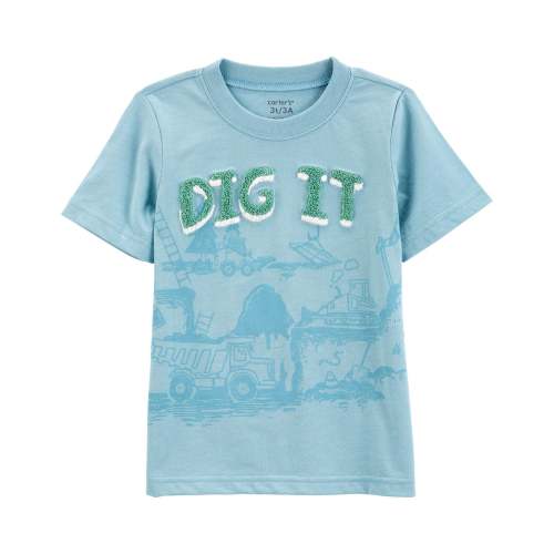 Toddler Dig It Construction Graphic Tee - Carter's | Carter's
