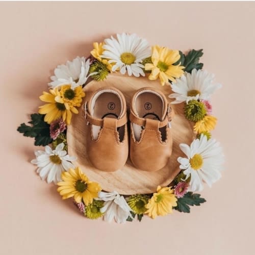Desert Sand T Bar {Premium Leather} – Little Love Bug Co.