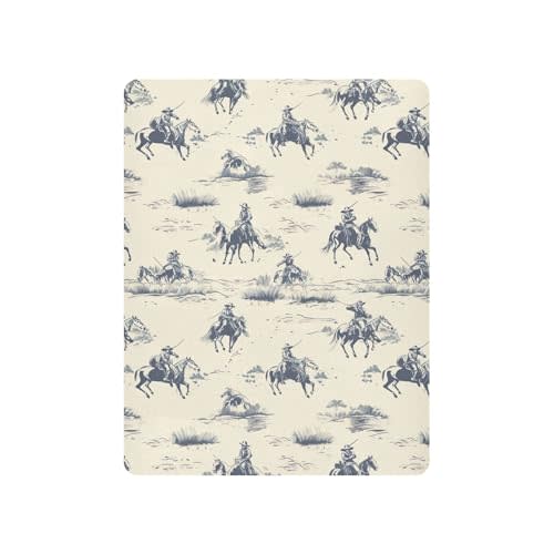 Fitted Crib Sheets Western Cowboys on Horses Mini Crib Sheets for Boy & Girl Toddler Mattress Sheets Playard Sheet21217630