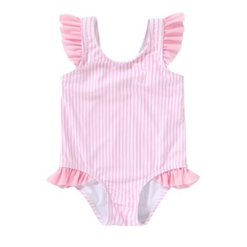 Younger Tree Baby Girl One Piece Swimsuit Toddler Sleeveless Beach Bikini Bathing Suit Swimwear for 3-6 Months