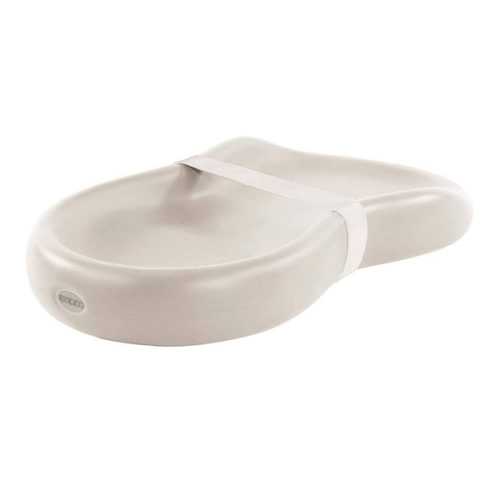 Keekaroo Peanut Changer Baby Vanilla– The Original Made in USA Easy-to-Clean Changing pad and The only Shell Over Foam, Fully Water Repellant