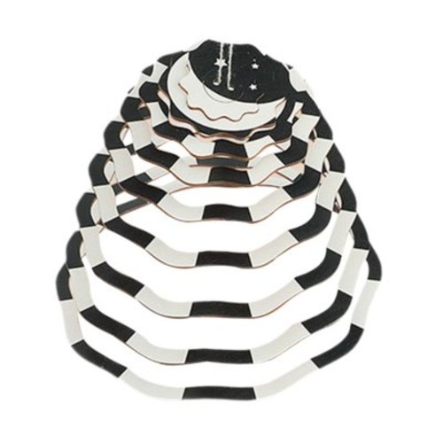 yotijay Baby Mobile for Crib Black and White Sensory Toy for Children Ages 0+ Months