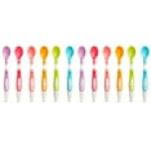 Munchkin® Soft Tip™ Infant Spoons, Multi-Color, Unisex, 12 Pack