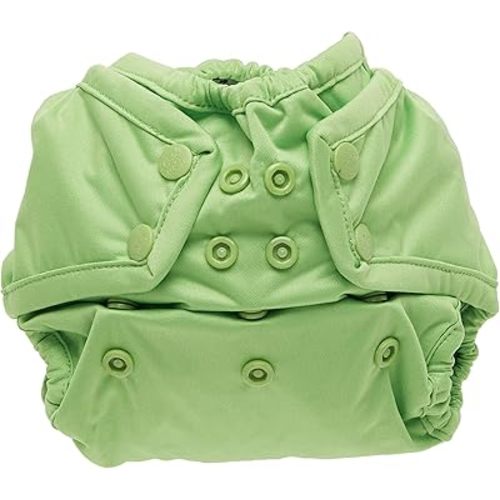 Kanga Care Rumparooz Double Leg Gusset Reusable Cloth Diaper Cover Newborn Snap | Tadpole 4-15 lbs