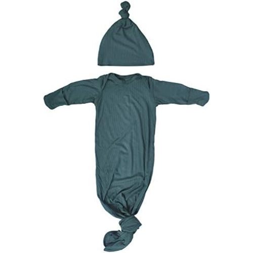 Three Little Tots Newborn Baby Knotted Tie Gown - Infant