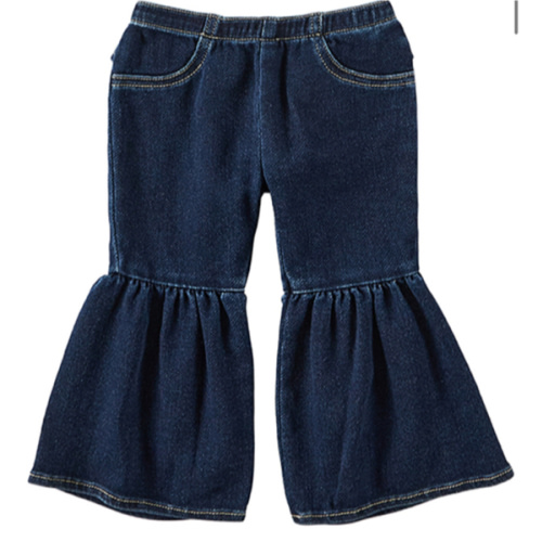 Wrangler Infant Girls' Dark Wash Flare Pant