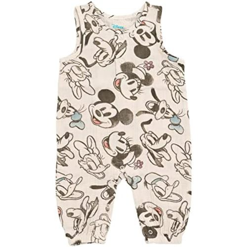 Disney Winnie The Pooh Mickey Mouse Outfit Set Shortall Dress Newborn to Little Kid