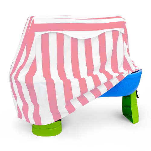 Kids Water Table Cover, Showers Splash Pond Water Table, Outdoor Waterproof Anti-UV Kids Water Play Table Cover Pink