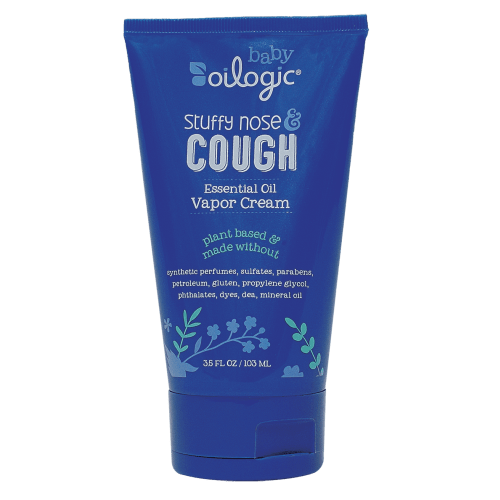 Oilogic Baby Stuffy Nose & Cough Vapor Cream, 3.5 FL OZ