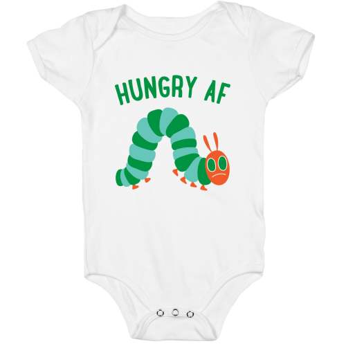 Hungry AF Caterpillar Baby One Piece