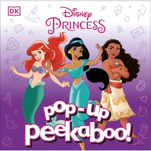 Pop-up Peekaboo! Disney Princess Book By Dk, (Board Book) | Indigo