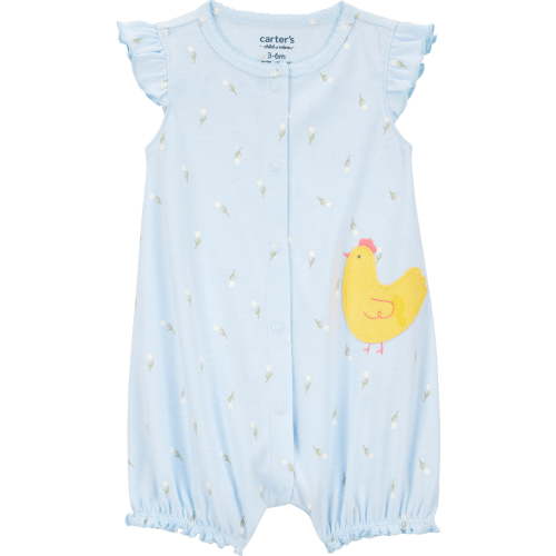 Carter's Child of Mine Baby Girl Romper, One-Piece, Sizes 0-3/24 Months