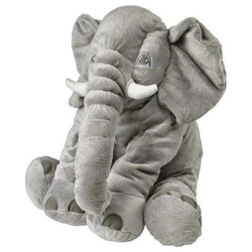 16'' Soft Elephant Plush Toys Elephant Baby Sleeping Pillow Stuffed Animals Gifts For Kids Birthday