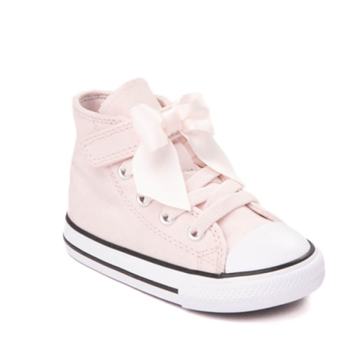Converse Chuck Taylor All Star 1V Hi Sneaker - Baby / Toddler - Pink Swan | Journeys
