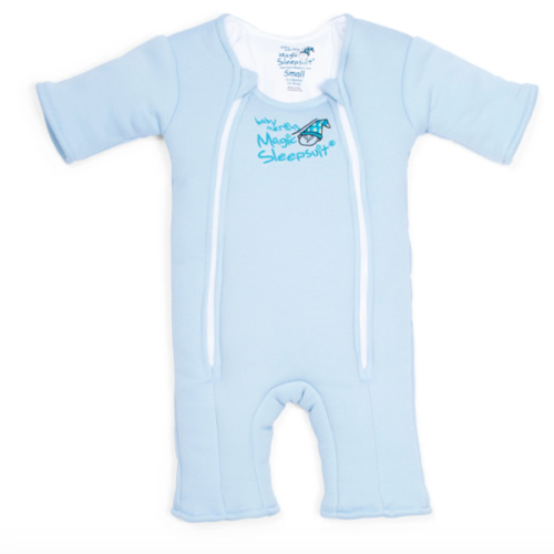 Blue Baby Merlin’s Magic Sleepsuit – 100% Cotton for Better Baby Sleep