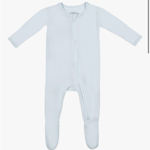 Amazon.com: Oat Footie for Baby - 95% Viscose from Bamboo, 5% Spandex - Soft Newborn Sleepwear, Baby Pajamas, Unisex Baby Clothes, Zipper Romper, Long Sleeve Footed Onesie - Oat - Imported: Clothing, Shoes & Jewelry
