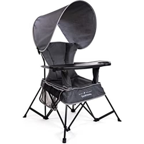 Baby Delight Go with Me Grand Deluxe Portable Chair | for Kids | Indoor and Outdoor | Grey