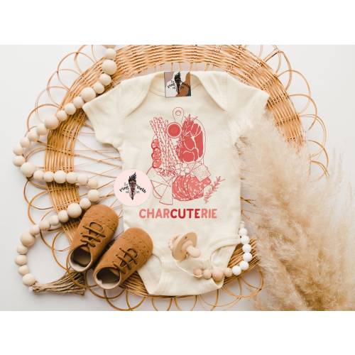 Charcuterie baby Bodysuit, funny charcuterie cute baby shirt, funny charcuterie shirt, charcuterie platter tee, charcuterie baby gift