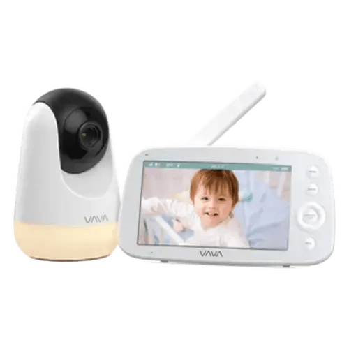 VAVA 720P 5" HD Video Baby Monitor | Night Vision, Two‑Way Talk