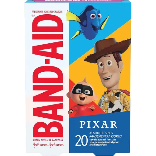 Band-Aid Bandages, Disney/Pixar Mashup Characters, Assorted 20 ct
