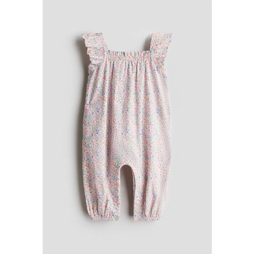 PRINTED COTTON ROMPER SUIT