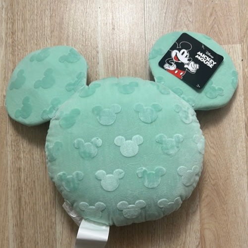 Disney Green Mickey Mouse Plush Cushion