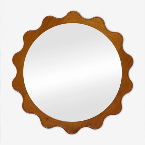 Ripple Round Mirror by Sarah Sherman Samuel