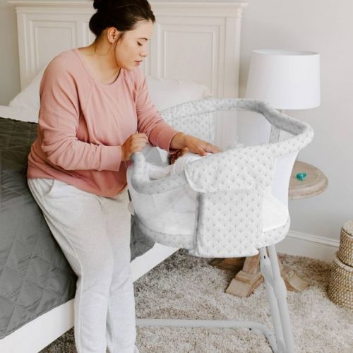 HALO Innovations Bassinet Glide - Plum Purple