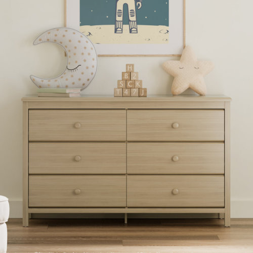Storkcraft Alpine 6 Drawer Double Dresser & Reviews | Wayfair