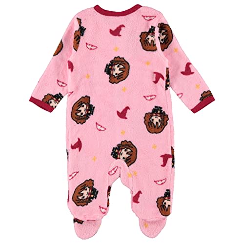 Harry Potter Baby Girls Long-Sleeve Plush Polar Fleece Bodysuit Pajamas - Baby Girl Clothes Prints