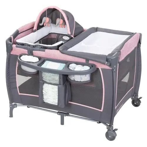 New upgrade-Lil' Snooze Deluxe III, Cozy Pink,Large wheels with brakes,Travel/storage tote bag included-Free shipping - AliExpress