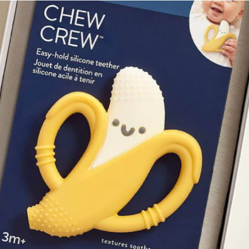 Banana Chew Crew Silicone Teether - Beckett | Itzy Ritzy