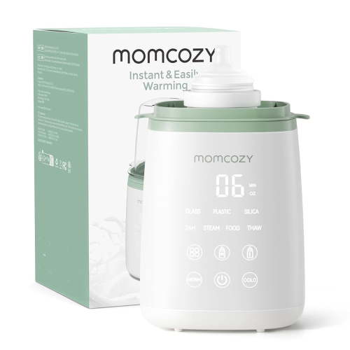 Momcozy 6-in-1 Baby Bottle Warmer, Fast Milk & Food Heater, Steam Sterilizer with Smart Temp Control