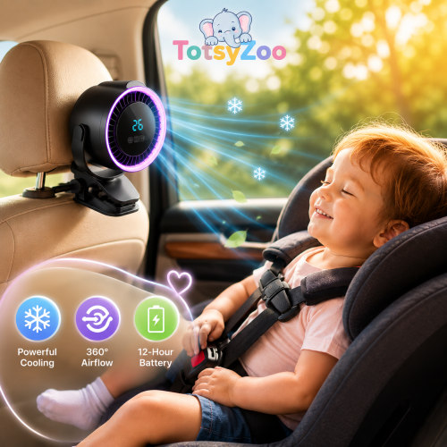 CoolClip Car Fan