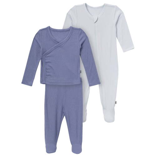 Modern Moments by Gerber Baby Neutral Super Soft 3-Piece Gift Set, Sizes Newborn - 3/6 Months