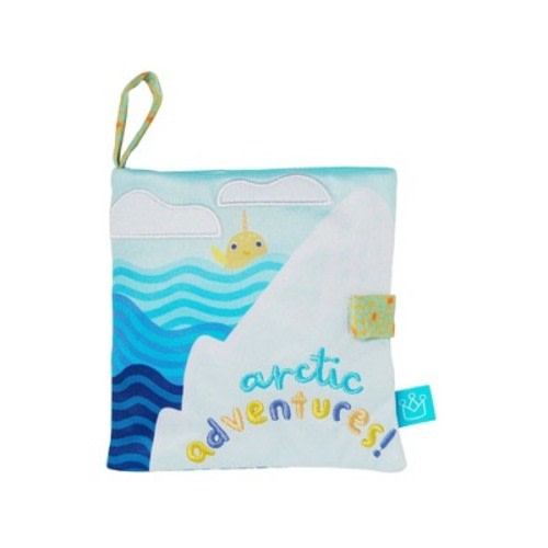 Manhattan Toy Arctic Adventure Machine Washable Soft Bath Time Activity Book for Infants and Toddlers