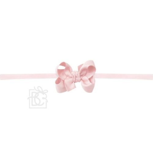 1/4" Pantyhose Headband with Grosgrain Bow - Beyond Creation