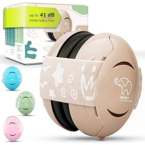 Schallwerk ® Mini+ Baby Ear Muffs – Noise Protection for Babies, Infants, Toddlers – Kids Noise Cancelling Headphones