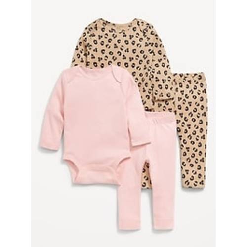 Printed Bodysuit and Leggings 4-Piece for Baby | Old Navy