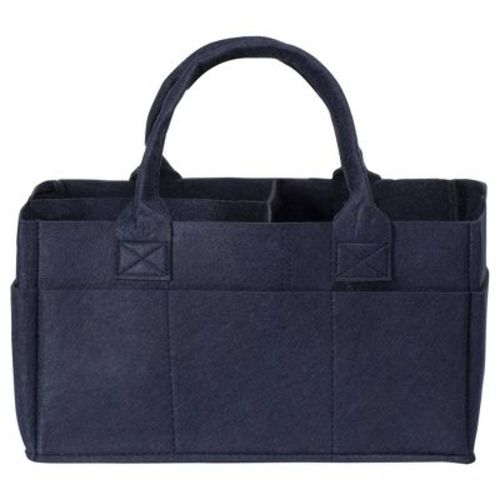 Sammy & Lou Printed Felt Storage Caddy - Navy