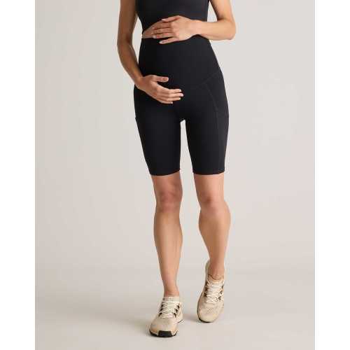 Ultra-Form Maternity Pocket Bike Short 9"
